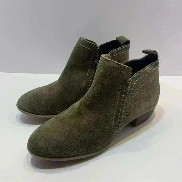 Diba Women's Zip-Up Suede Ankle Booties Brown Size US 6 - Picture 2 of 16